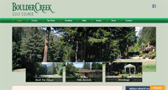 Desktop Screenshot of bouldercreekgolf.com